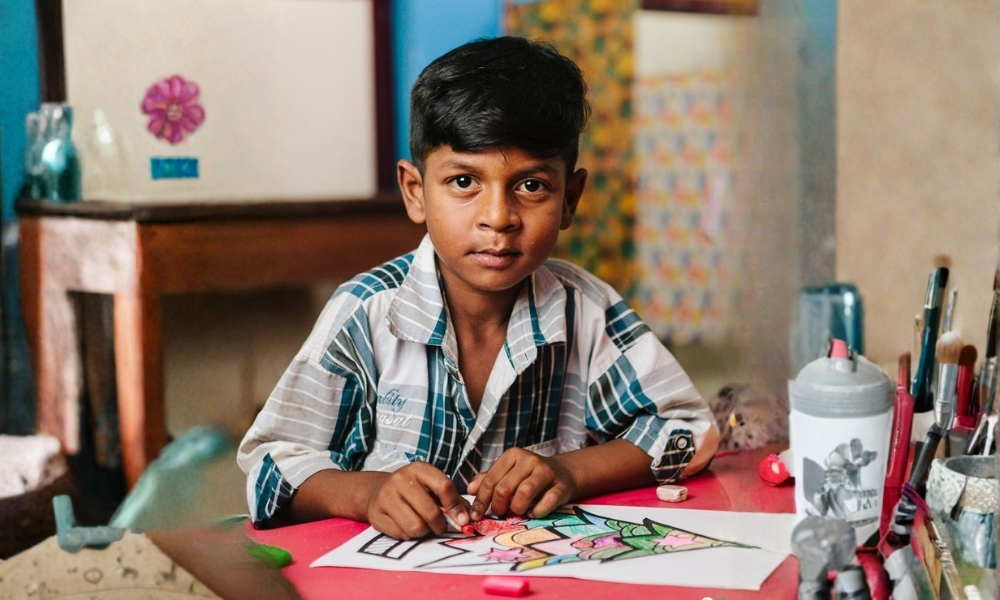 अनाथ बालक को मिली शिक्षा की रोशनी