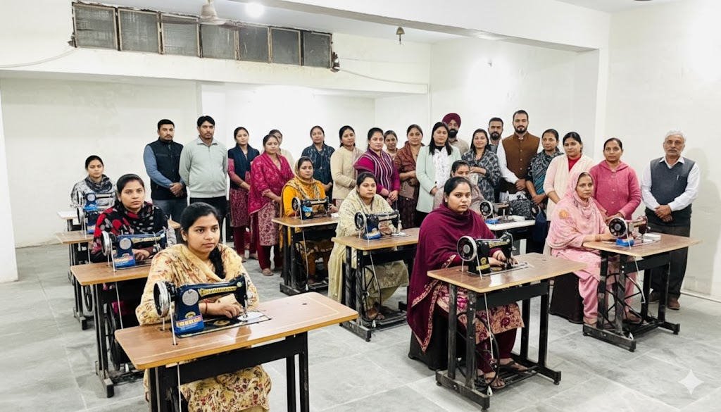 सिलाई प्रशिक्षण से आत्मनिर्भर बनी सीमा